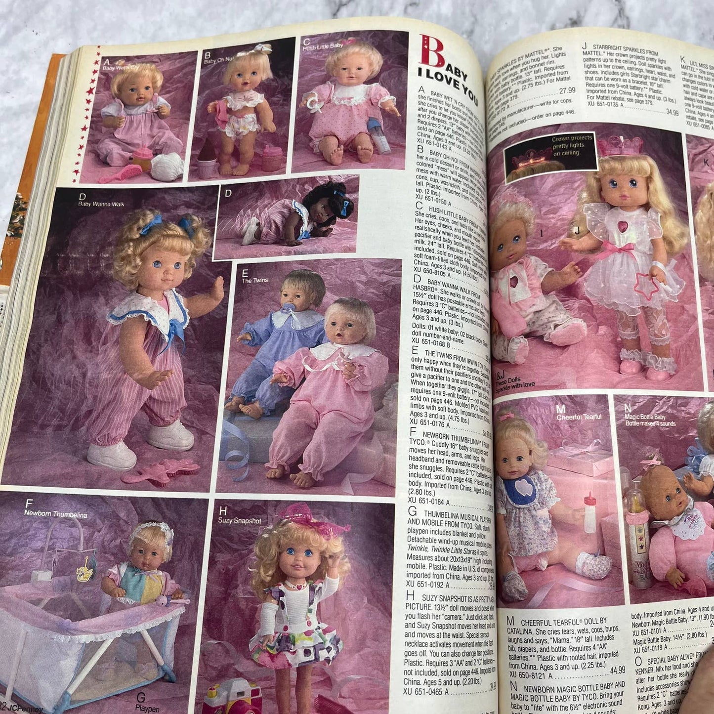 1991 JC Penny Christmas Wish Book Catalog - Great Vintage Toys & Gifts S1