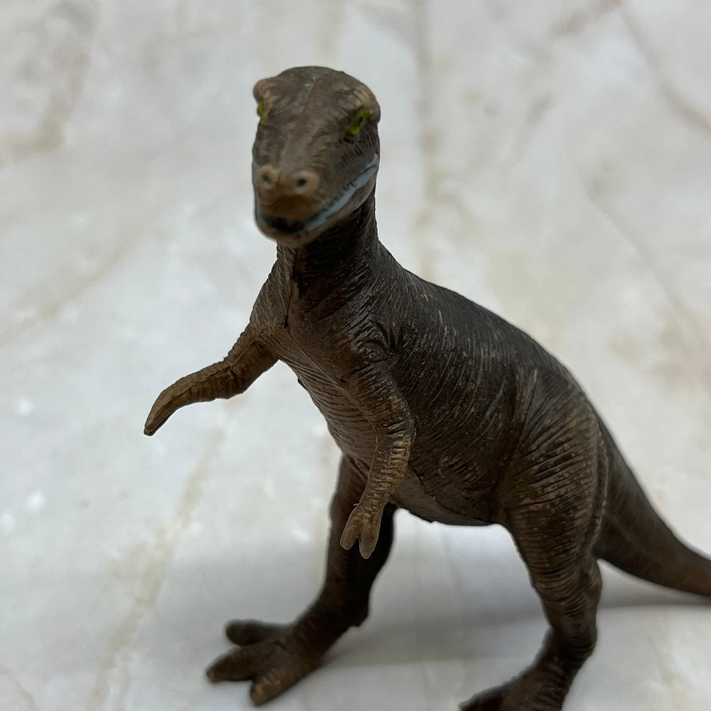 Vintage 1998 Funrise Plastic Dinosaur Raptor Toy 4" TE5-S2