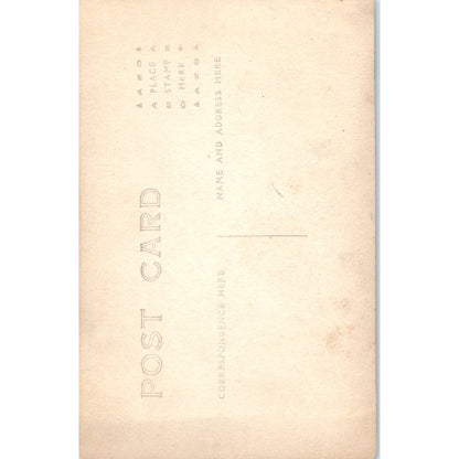 Victorian Little Boy Sitting in a Chair RPPC Real Photo Postcard PB1