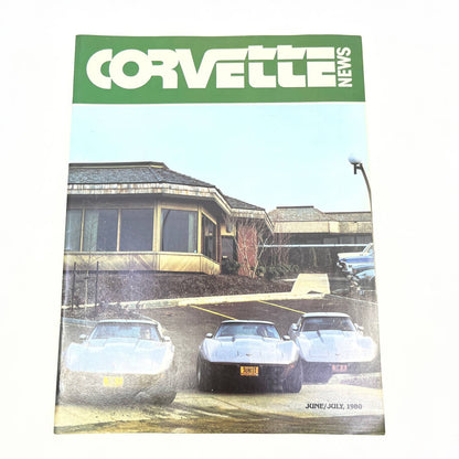 1980 June/July Corvette News Magazine Silver Anniversary Corvettes TG1