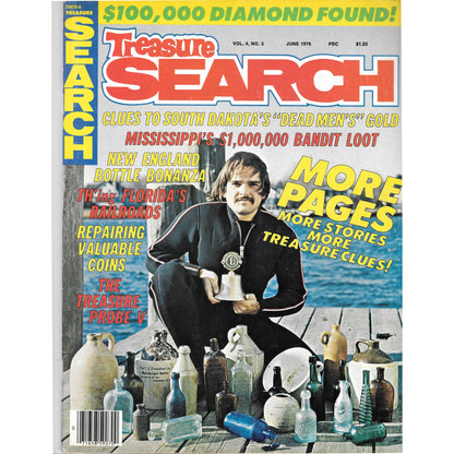 Treasure Search Magazine - Treasure Hunting Metal Detecting June 1976 M3