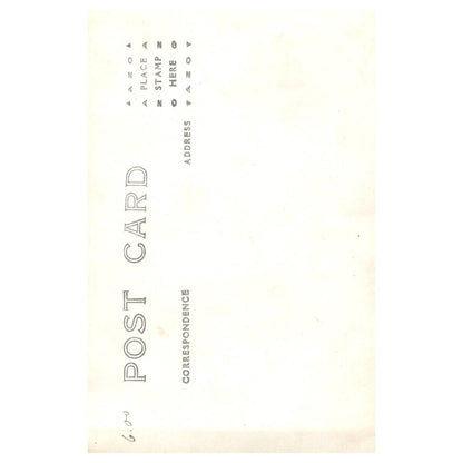 Battleship Deck Artillery Steamship Battleship - Original Postcard RPPC TJ8-4