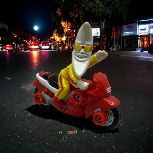 Vintage McDonalds 1988 Moon Man Red Vespa Scooter TC9-T2