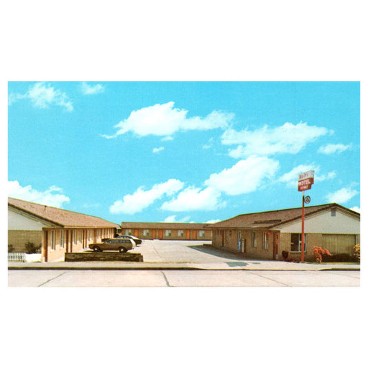 Vintage Postcard - Wait's Motel Everett Washington AD9
