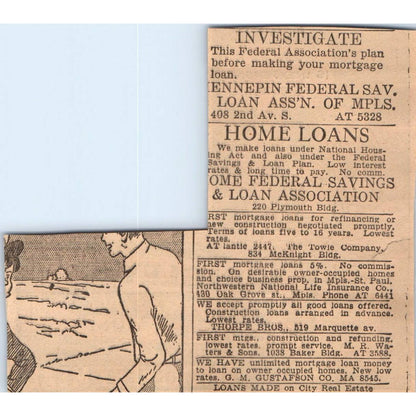 1935 Minneapolis Journal Newspaper Ad Wrigley's Spearmint Gum FL5-6-1