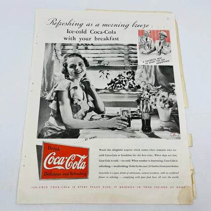 1935,36,57 Coca Cola Coke Soda Pop Original Print Ads 10x13.5” TA8