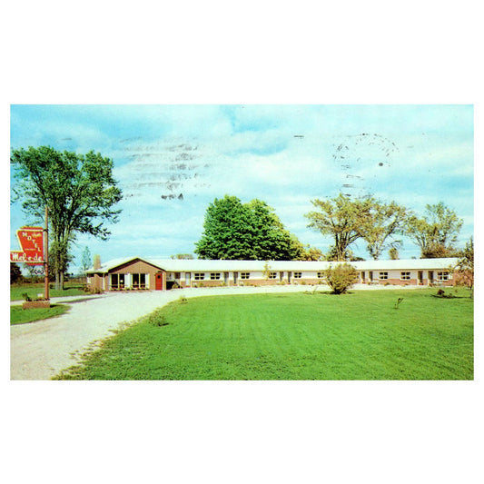 Vintage Postcard - MEL-E-DE Motel Newberry Michigan 1961 AD9