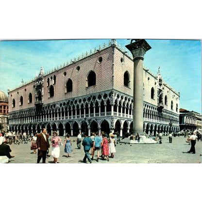 Ducal Palace Urbino Italy Original Postcard TK1-21