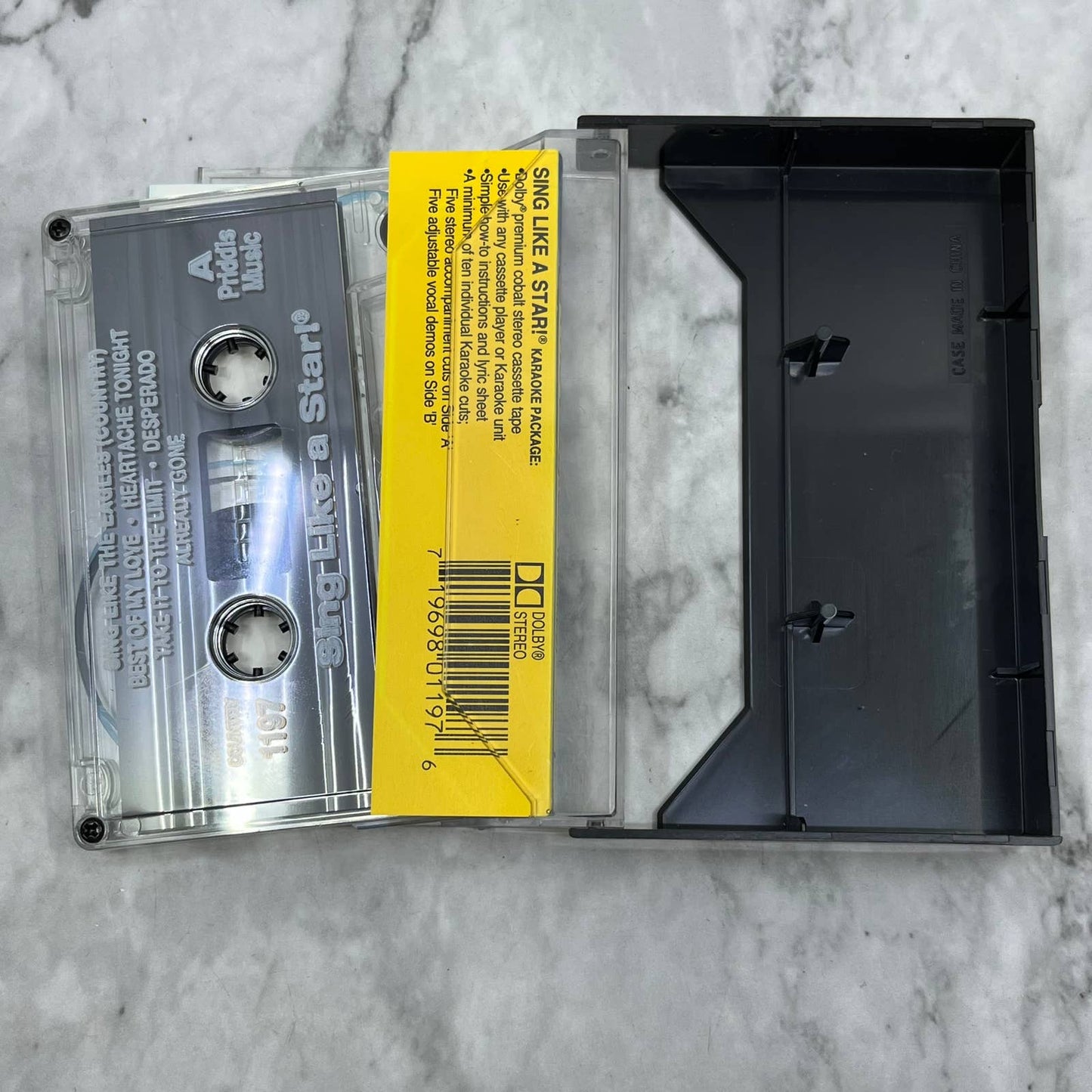 The Eagles (Country) Priddis KARAOKE Vocal Accompaniment Cassette Tape TJ6-84