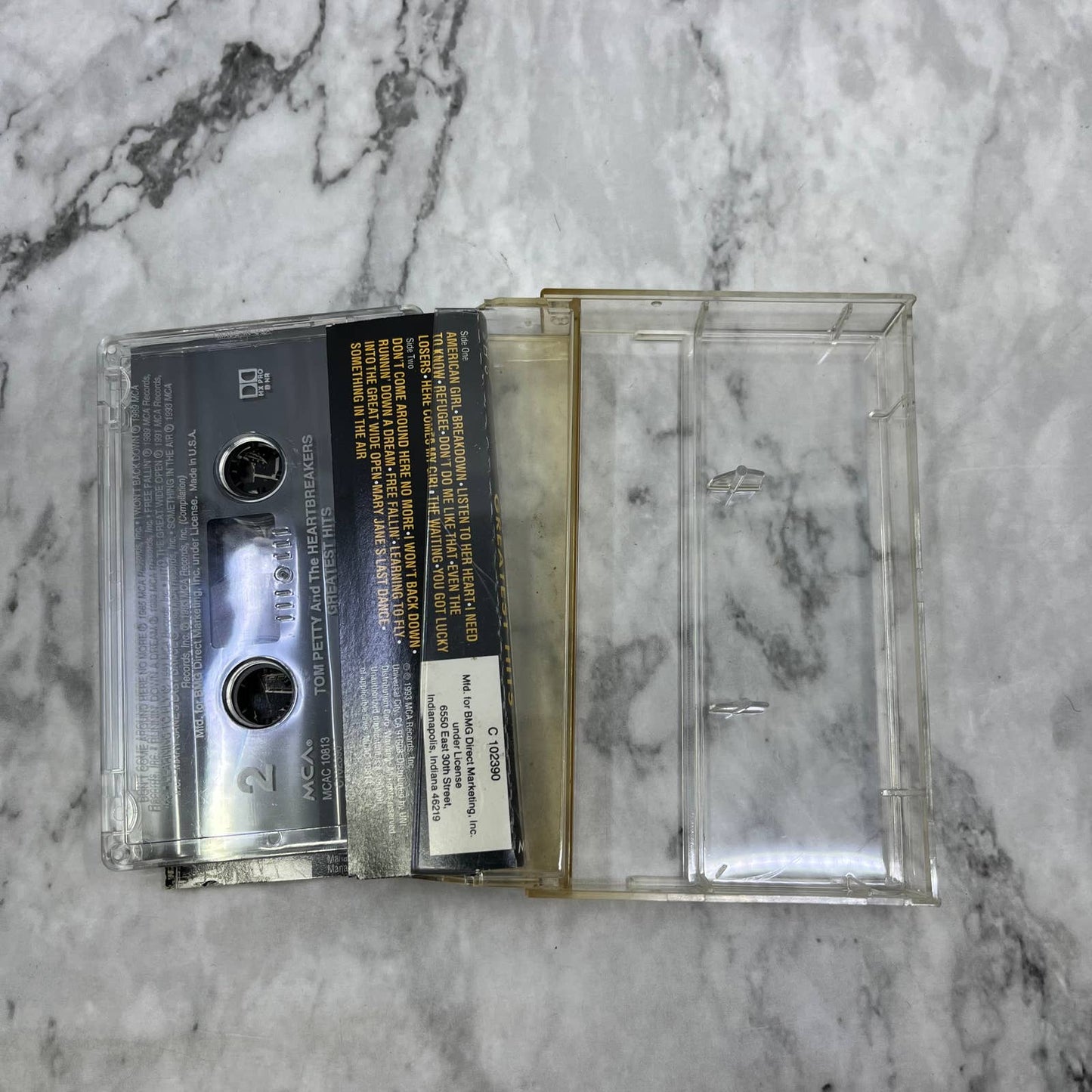 Tom Petty and the Heartbreakers  Greatest Hits Cassette Tape TJ4-28