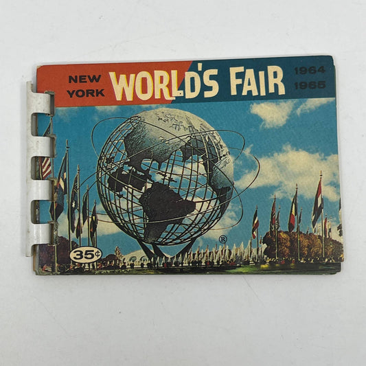 Vintage 1964-65 New York World's Fair Mini Photo Album Book The Monorail TG6