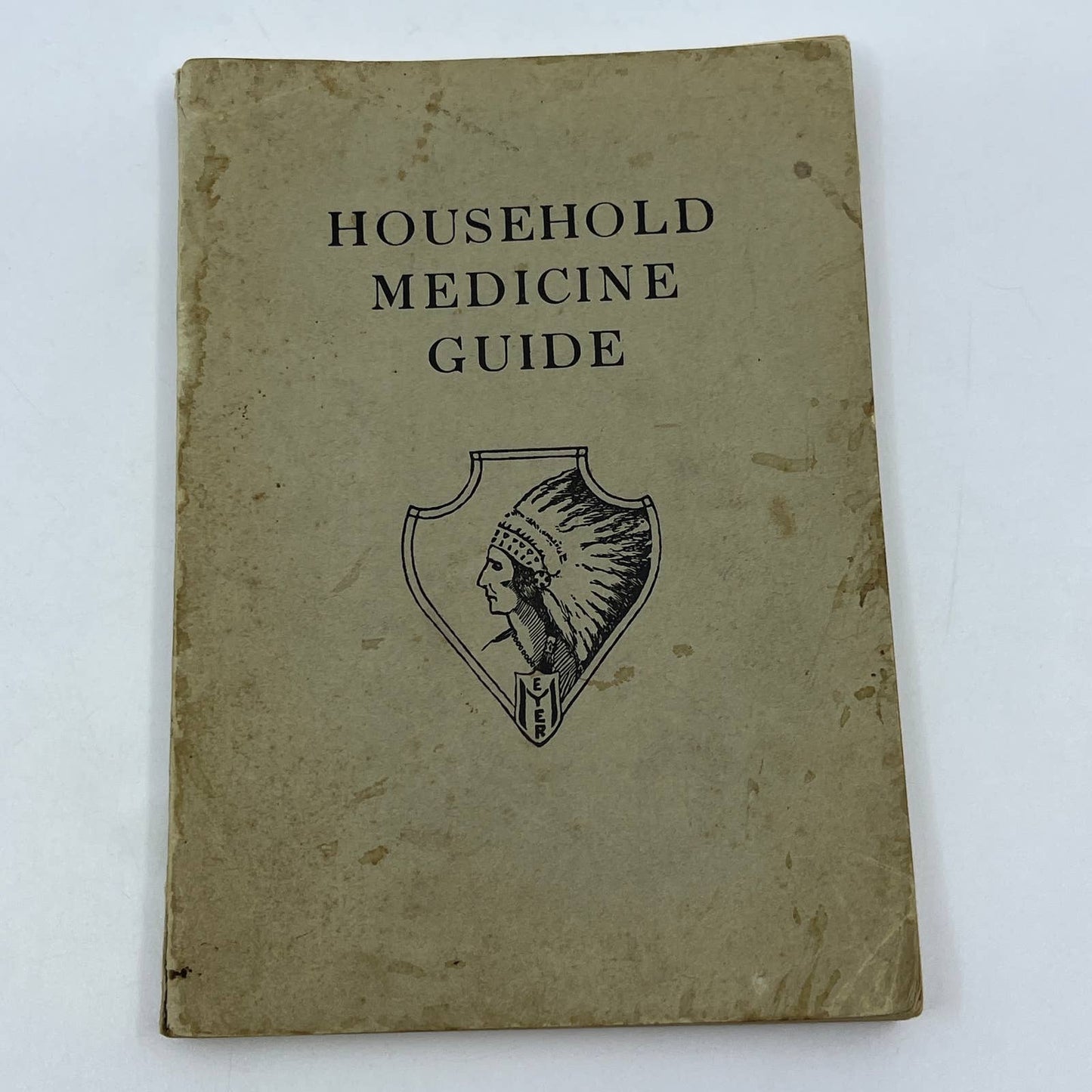 1940 Household Medicine Guide J.I. Lighthall The Great Indian Medicine Man TG6