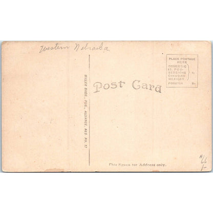 Two Never Failing Crops Western Nebraska RPPC Original Postcard TK1-P13