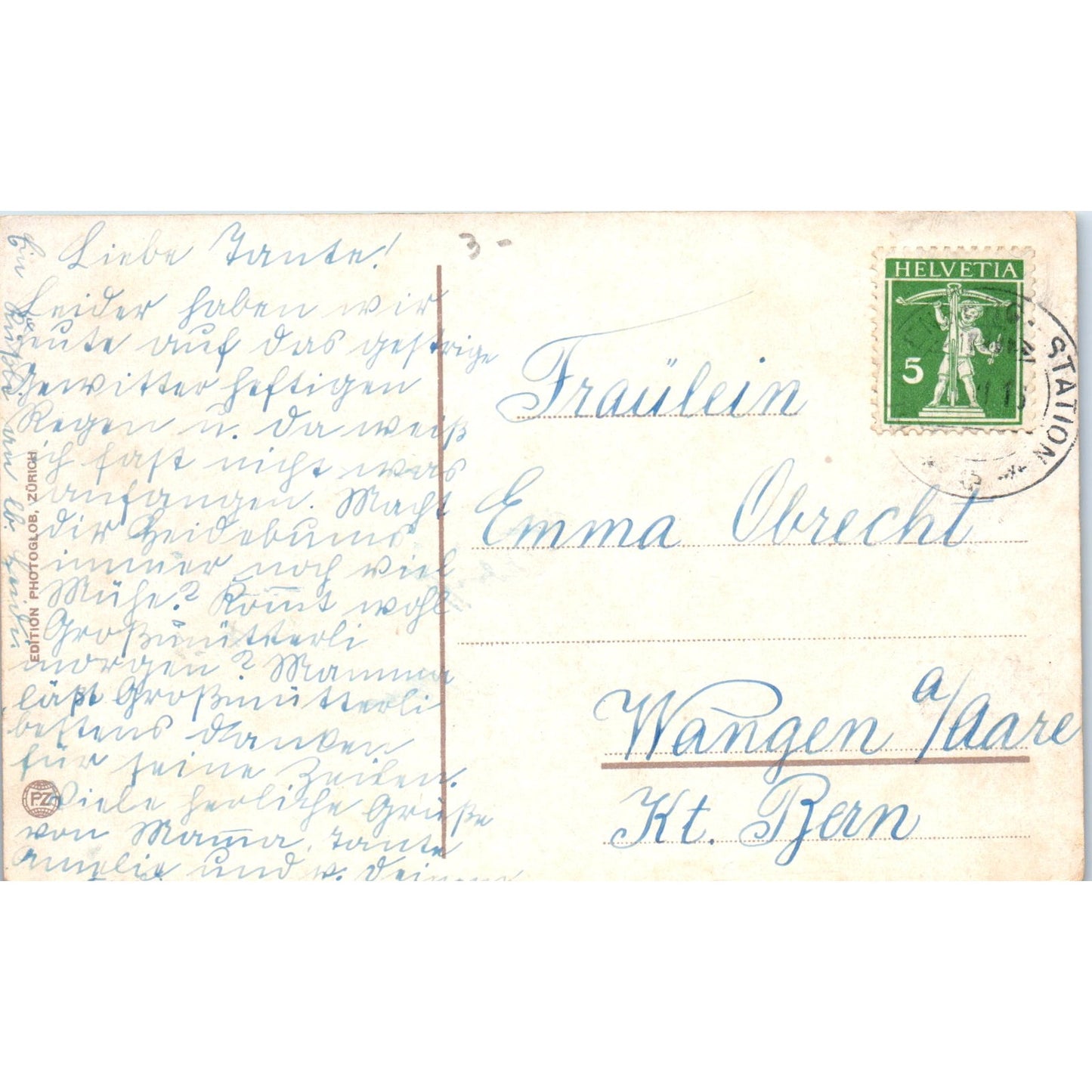 Saint Bernard Dog Puppies Swiss Alps 1930s Original Postcard P1-12