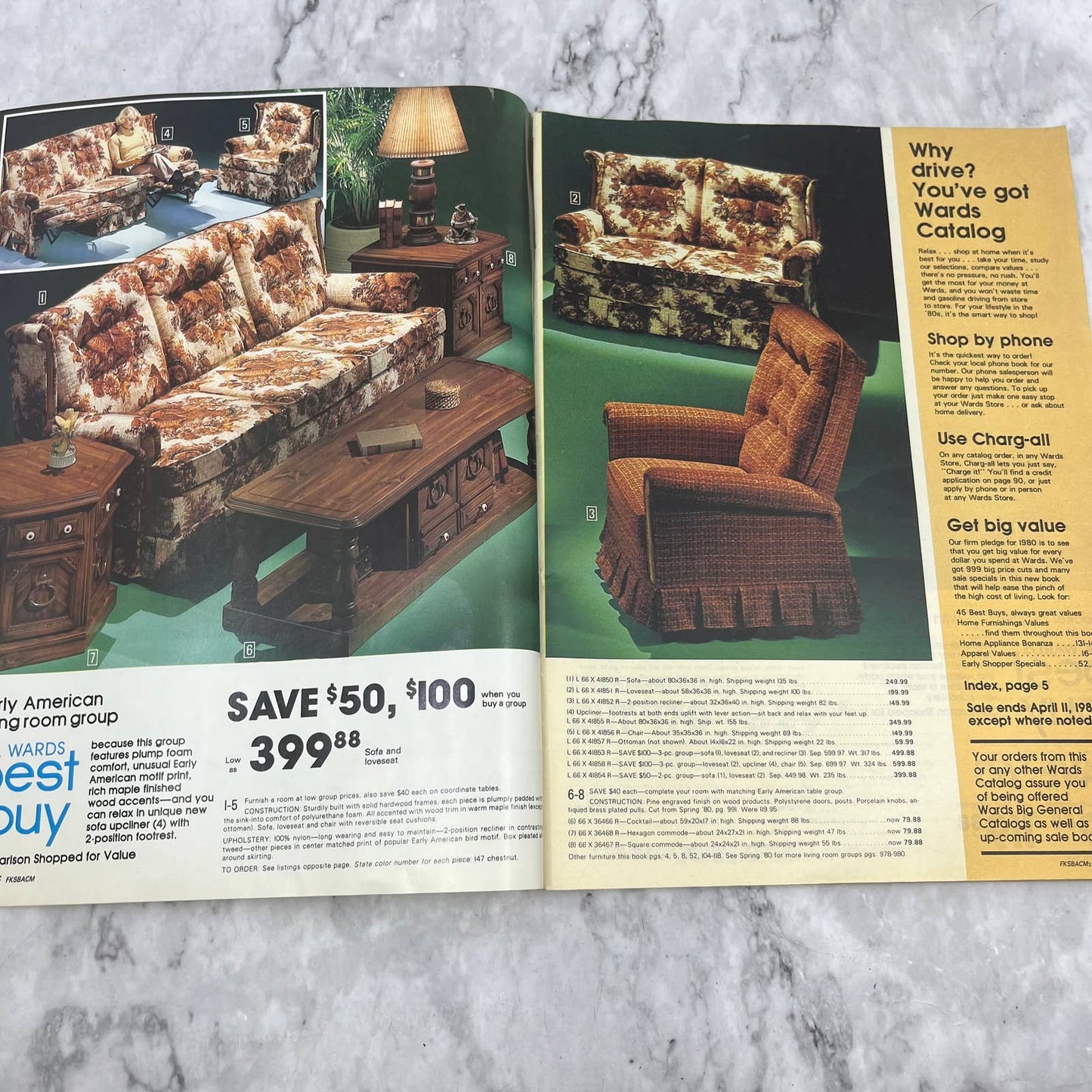 Montgomery Ward 1980 999 Price Cuts Home Furnishings Catalog Sale Original S3