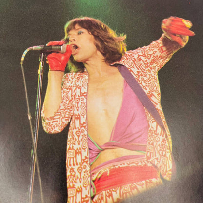 1983 The Rolling Stones 24 posters Book Mick Jagger concert photos 8.5 x 11 BA4