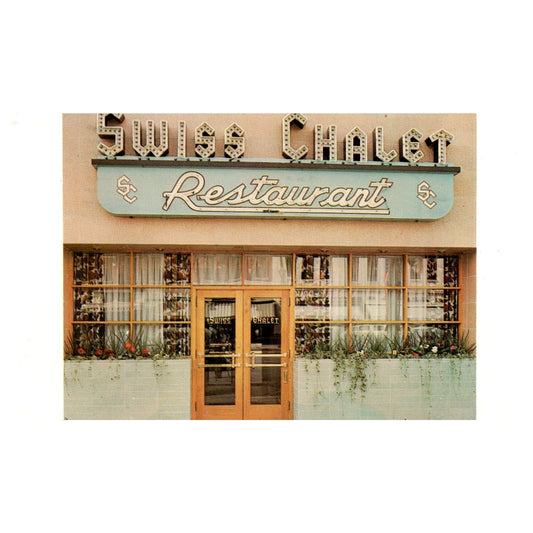 Vintage Postcard - The Swiss Chalet Colorado Springs CO 1963 P4-6