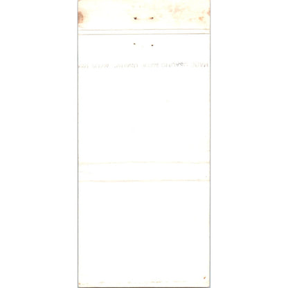 1987 Jill and Chris Wedding Advertising Matchbook Cover MM10-3