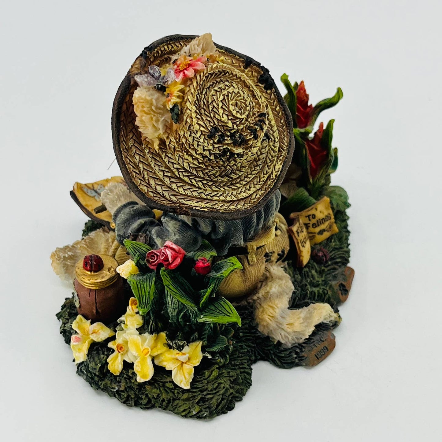 BOYDS BEARS PURRSTONE POKIE PAWSWORTHY THE BUG INSPECTOR #371050 TB9