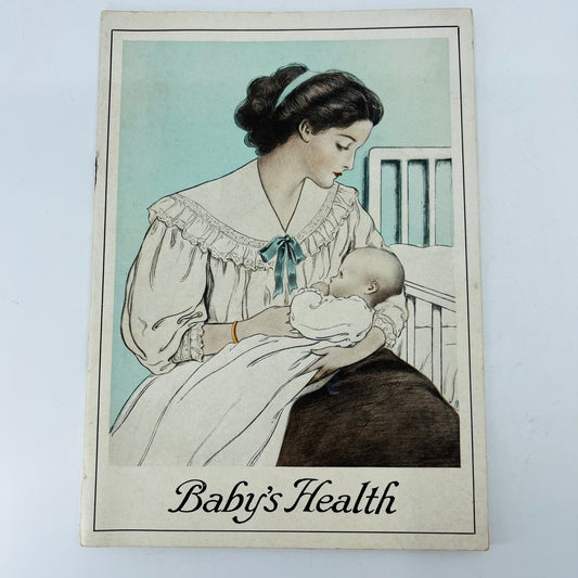 1913 Baby’s Health Powers Minneapolis MN Advertising Booklet Missing Pages H4-5