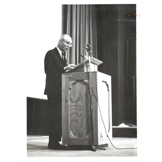Ernst Lemberger Austria Ambassador Yankton College Convocation 1966 Photo TK1-P5