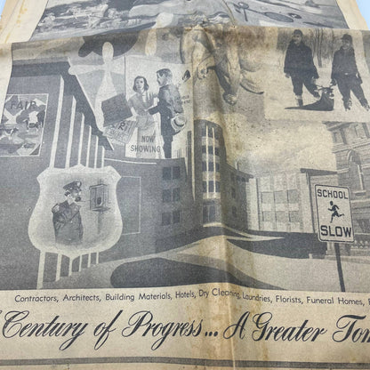1953 June 19 OSHKOSH DAILY NORTHWESTERN Newspaper Centennial Edition No. 3 TI6-3