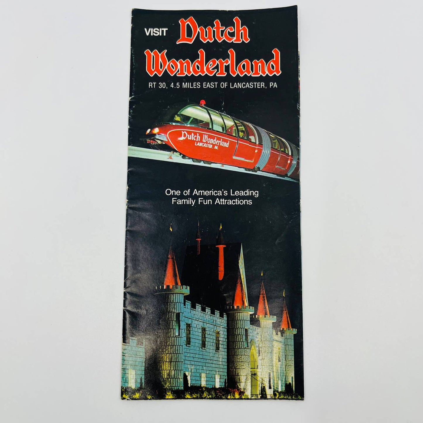 1970s Dutch Wonderland Amusement Theme Park Brochure Lancaster PA SC1