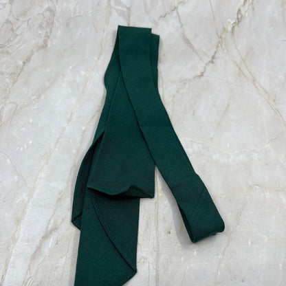 Retro Men's Green Dupont Dacron & Viscose Rayon Necktie Tie TK3