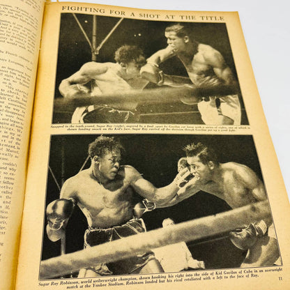 1947 Dec - The Ring Boxing Magazine – Ketchel-Papke Cover Cerdan Robinson TA5