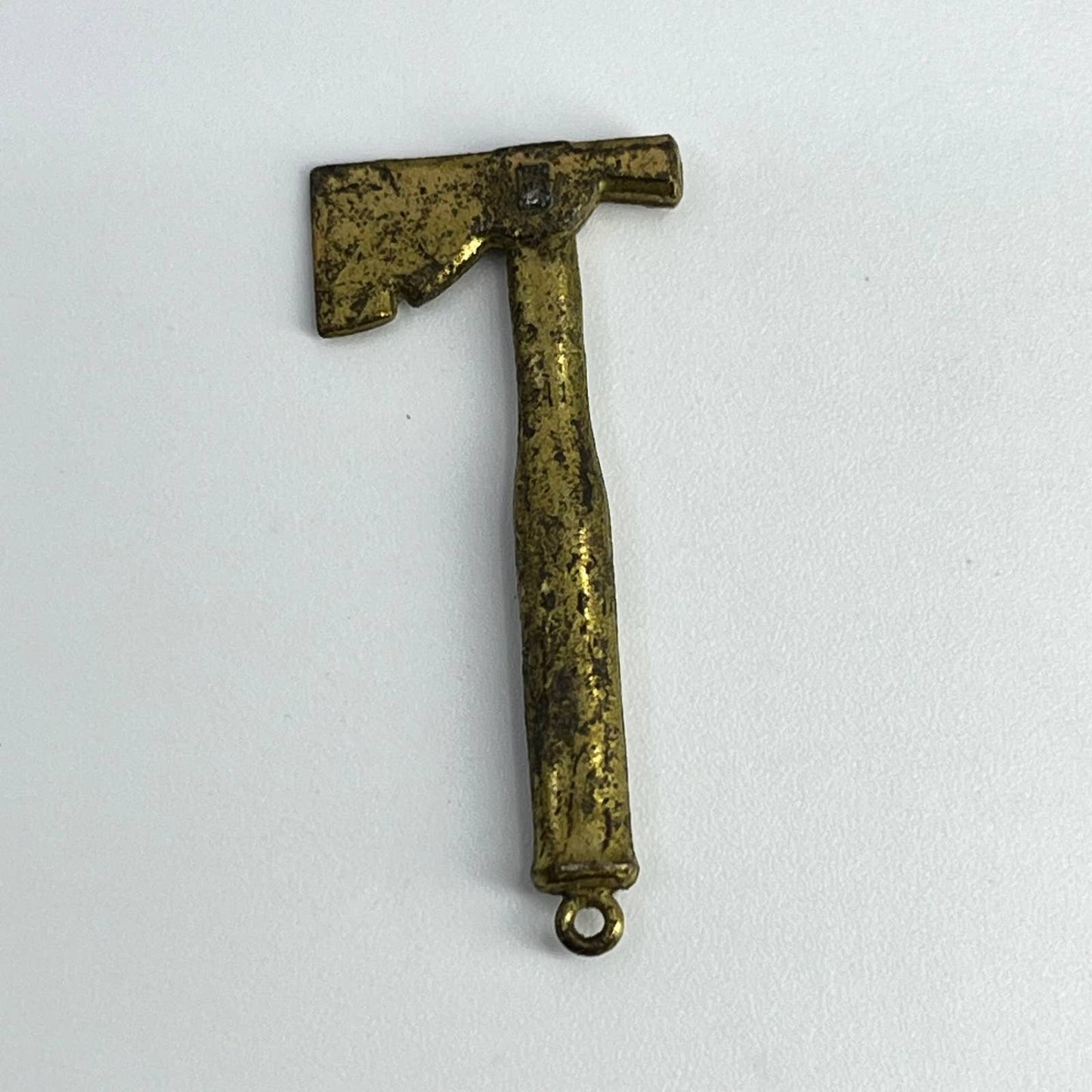 Vintage EPPY Tool Brass Hatchet Charm SD4