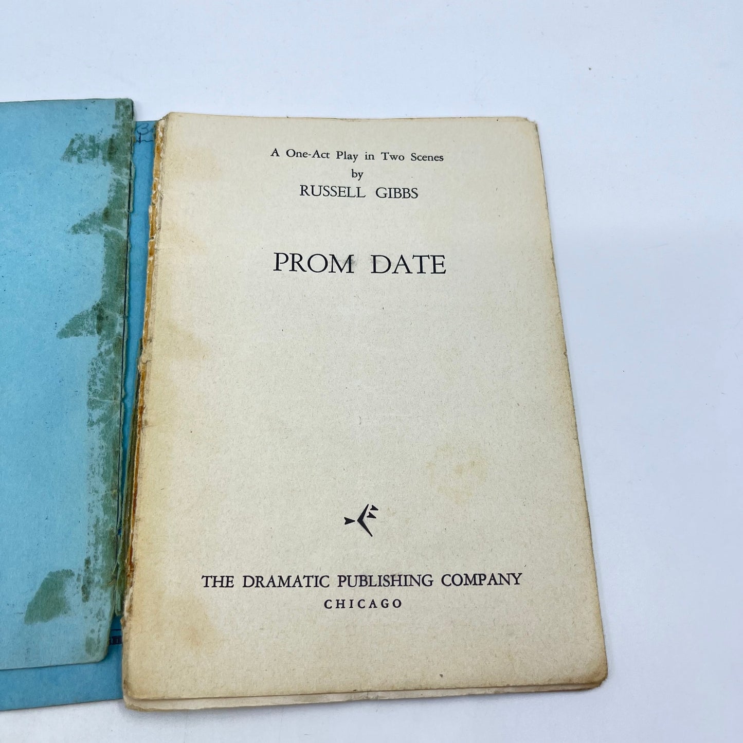 1950 Prom Date One Act Play- Dramatic Publishing Co Russell Gibbs Set of 2 V40-3