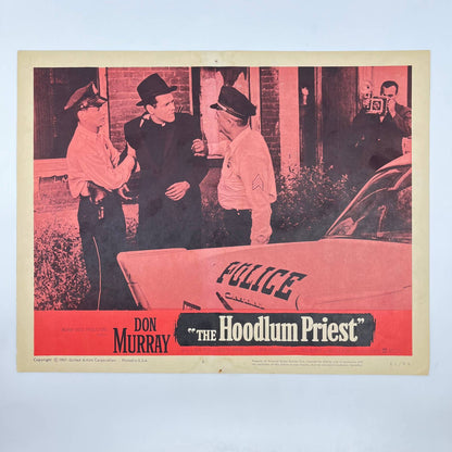 1961 THE HOODLUM PRIEST Movie Lobby Card #4 Don Murray 11x14 FL3