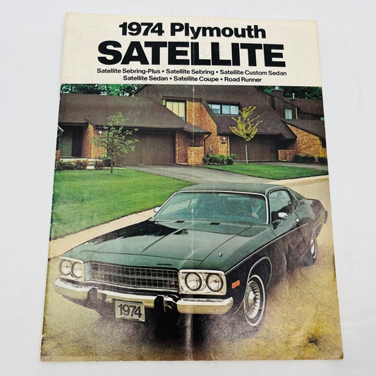 1974 Plymouth Satellite Dealer Sales Brochure Full Color Pictures C6