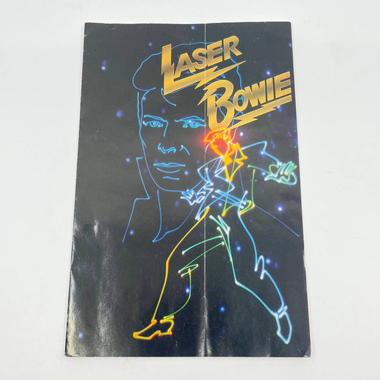 1990s Laser Bowie Program Pamphlet Hayden Planetarium NYC New York D7