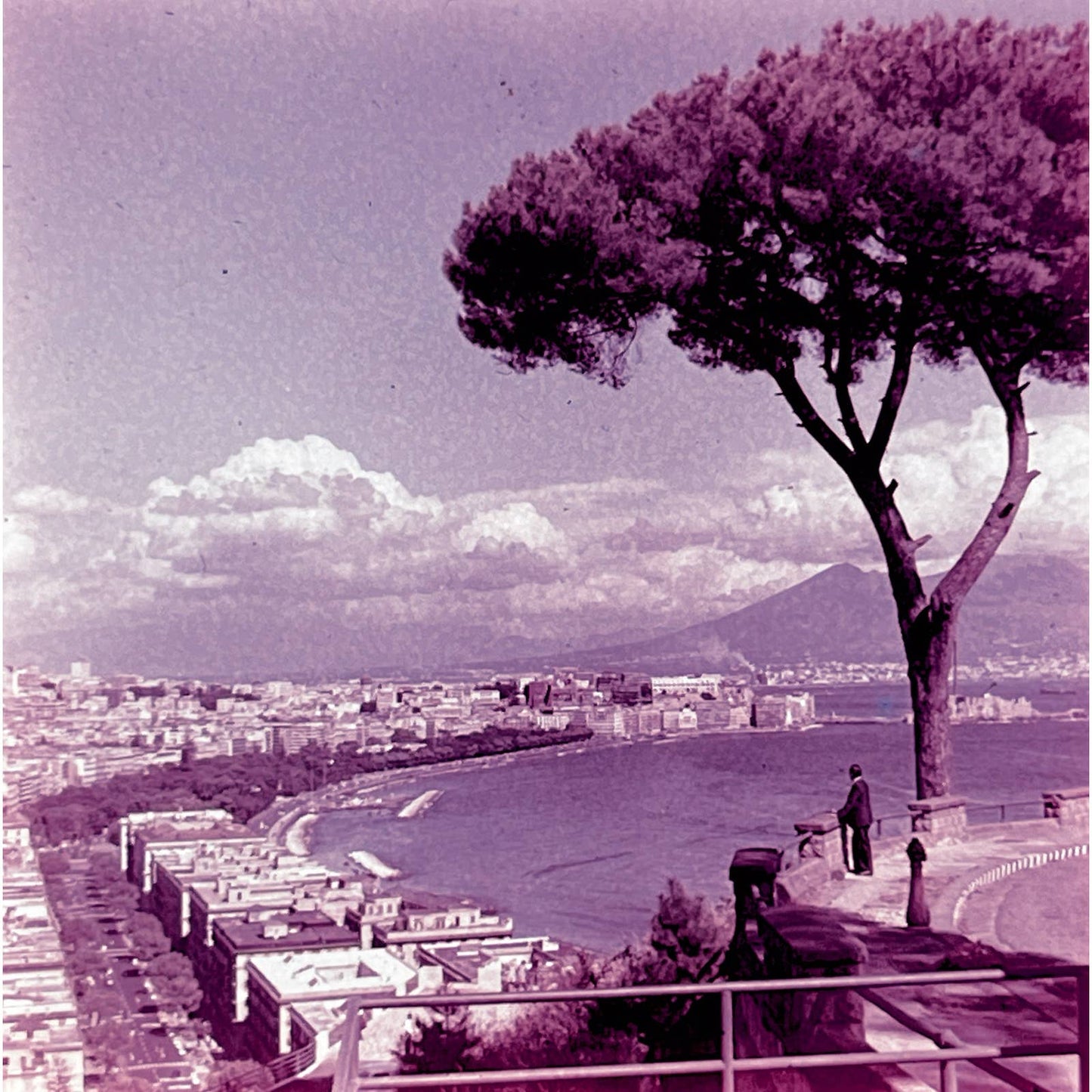 1960s Napoli Italy Travel Slide Set of 6 2x2 Slides TK2-S4-9