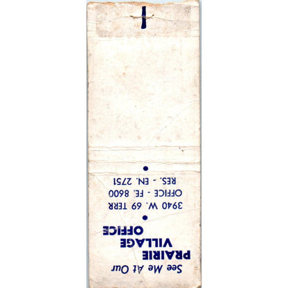 Charles Bleakley J.C. Nichols Co Kansas City Advertising Matchbook Cover SA9-M2