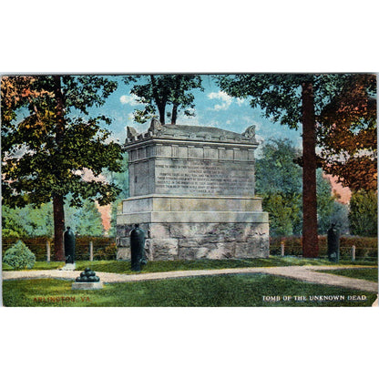 The Tomb of the Unknown Dead Original Postcard TK1-P1