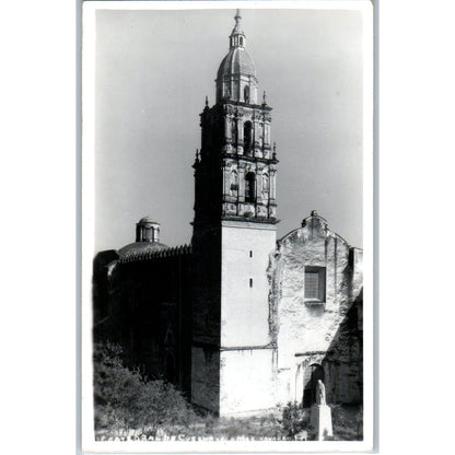 Catedral de Cuernavaca México - Original RPPC Postcard P3-8
