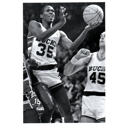 1987 Press Photo Milwaukee Jerry Reynolds McDonalds Basketball Open 8x10" AD3