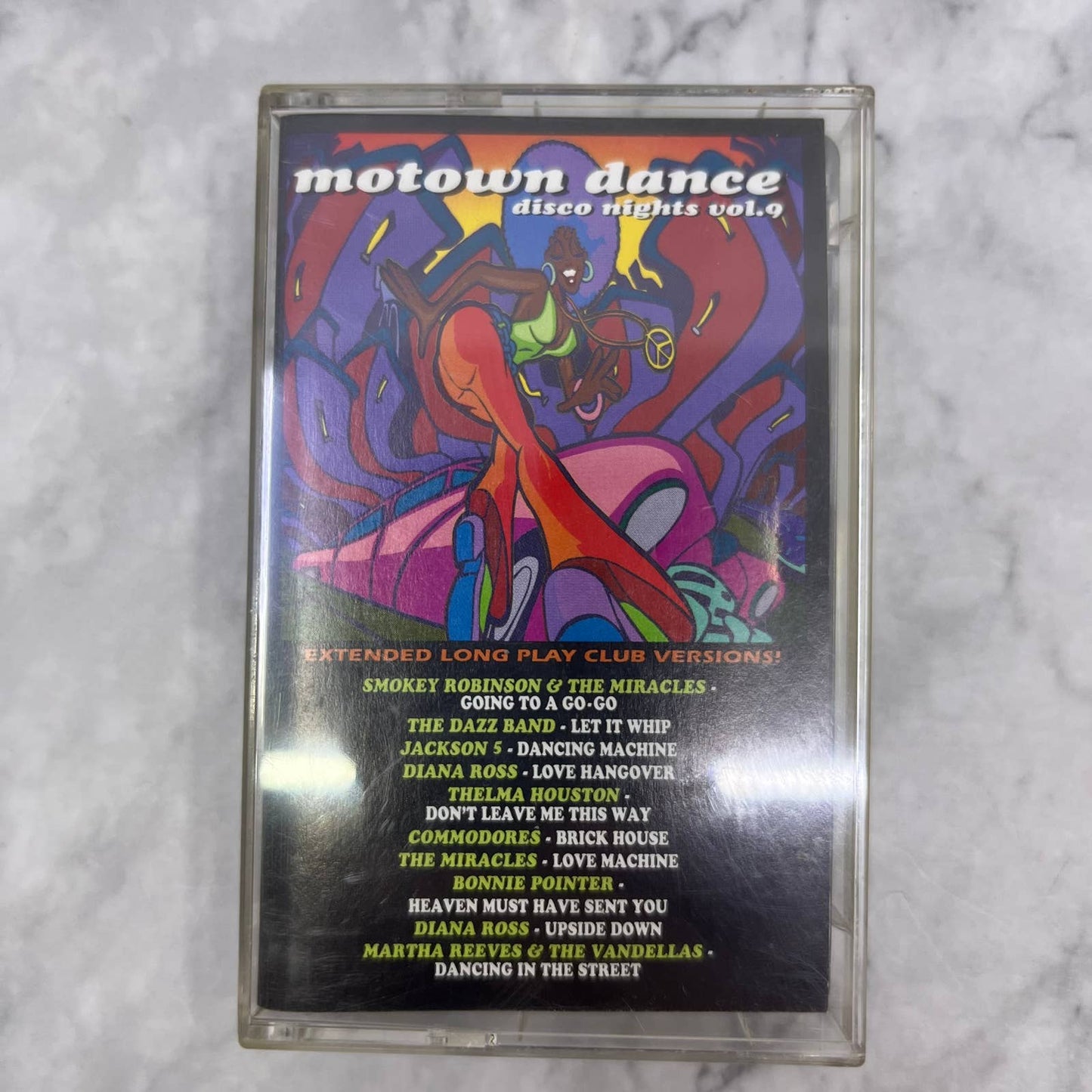 Vintage Disco Nights 9: Motown Dance Music Cassette Tape TI8-3