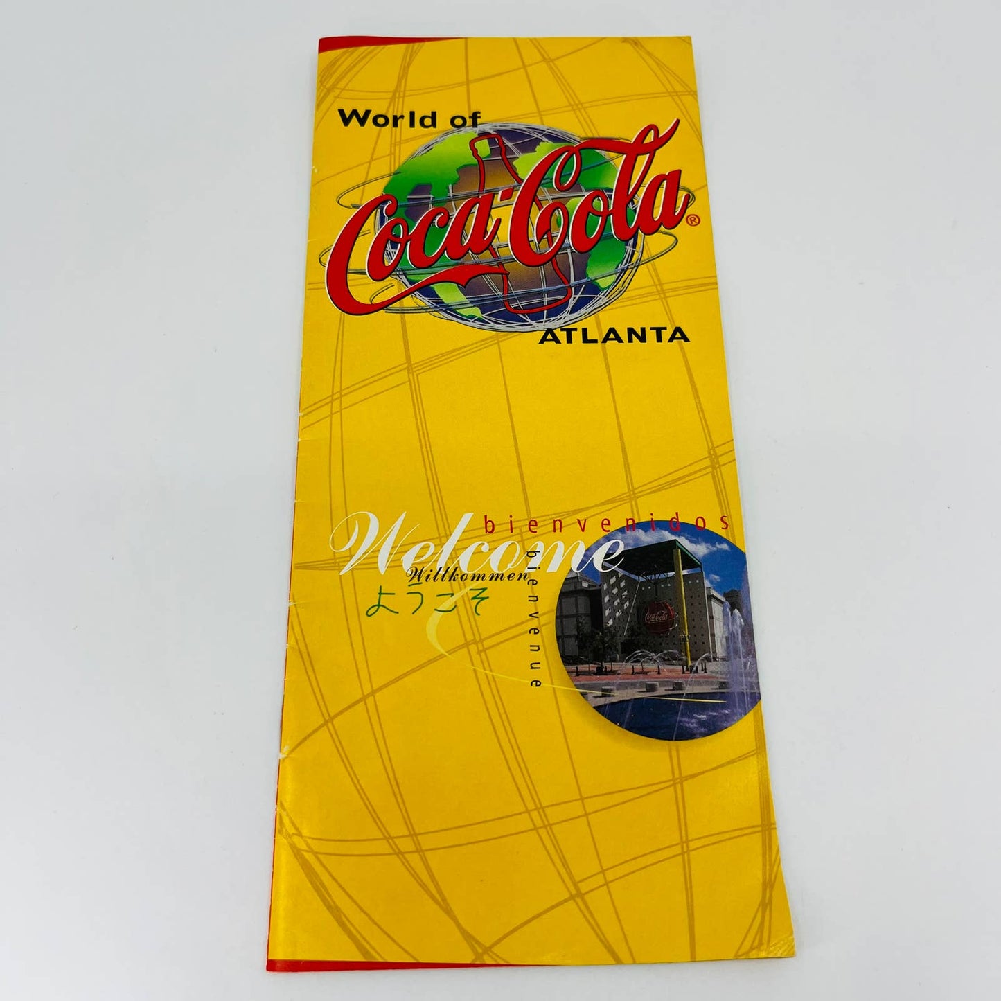 VTG 1996 World of COCA COLA Atlanta Olympics Brochure Booklet C3