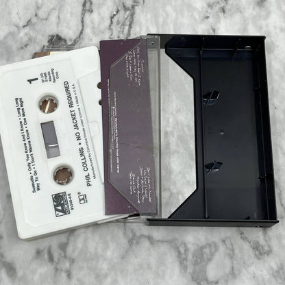 Phil Collins- No Jacket Required- 1985 Cassette Atlantic Records TK1