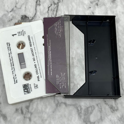 Phil Collins- No Jacket Required- 1985 Cassette Atlantic Records TK3