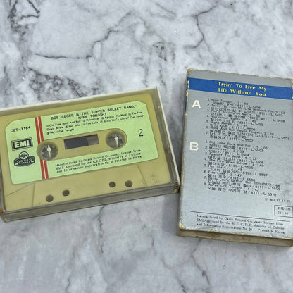 Bob Seger - Nine Tonight KOREAN Import Oasis Records Cassette Tape TB5-11