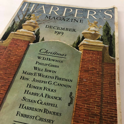 Harper's Monthly December 1919 World War I Spanish Influenza Pandemic