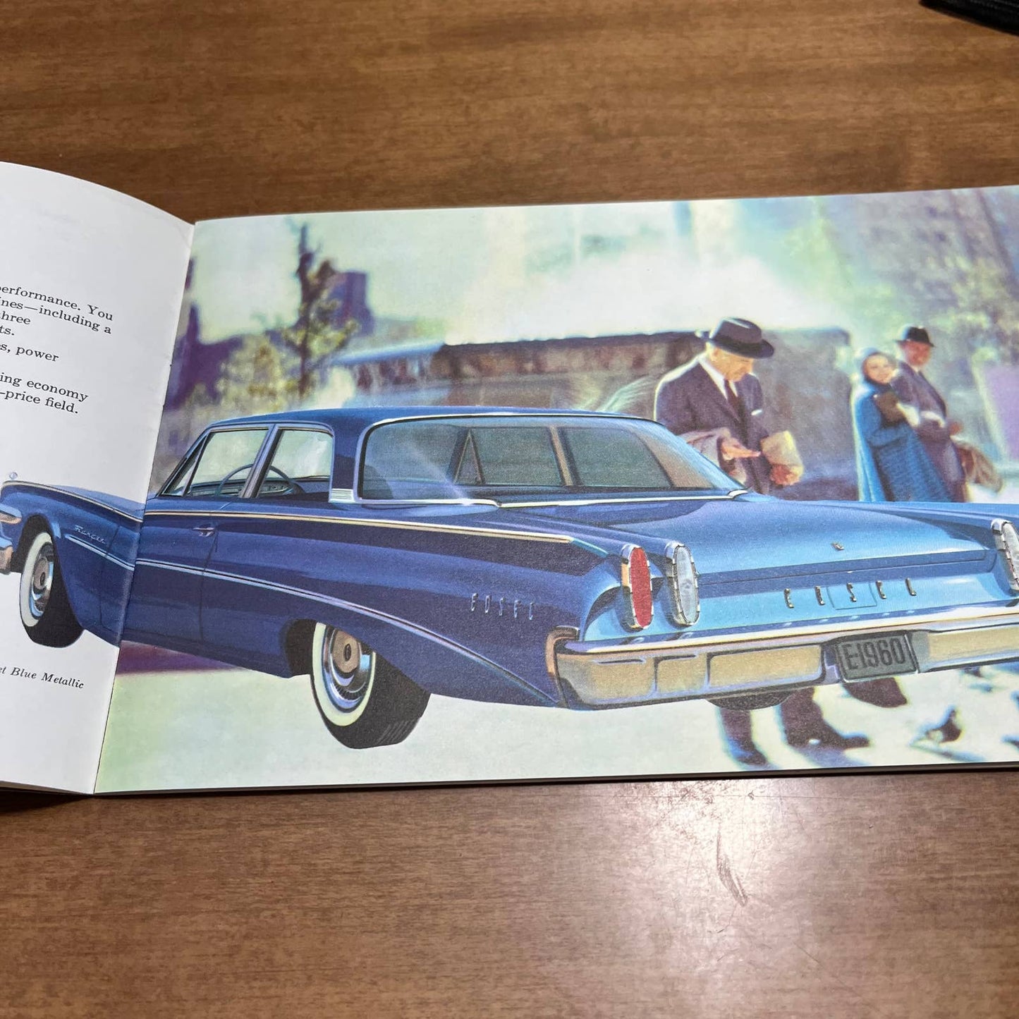 1960 Ford Edsel Color Promo Booklet New Nifty Thrifty 12pg B2