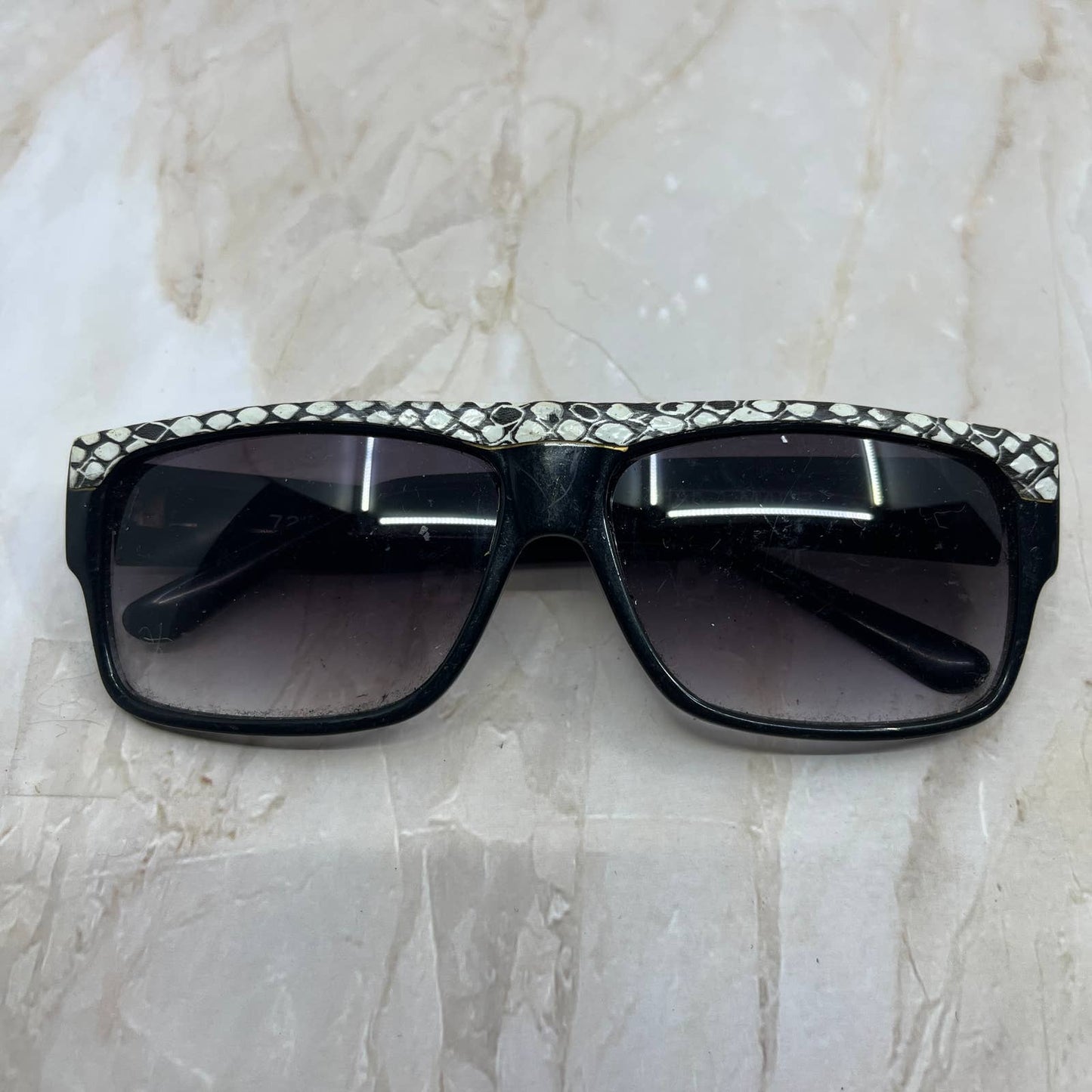 Retro Oversize 90s Glam Handmade Korea Sunglasses Eyeglasses Frames TJ1-G4-7