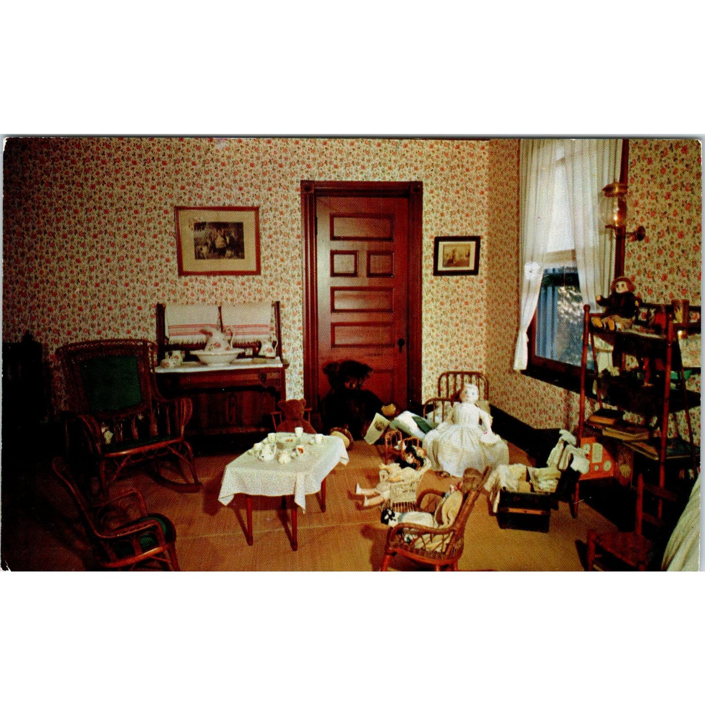 Sagamore Hill Oyster Bay Nursery of Theodore Roosevelt Original Postcard PB6