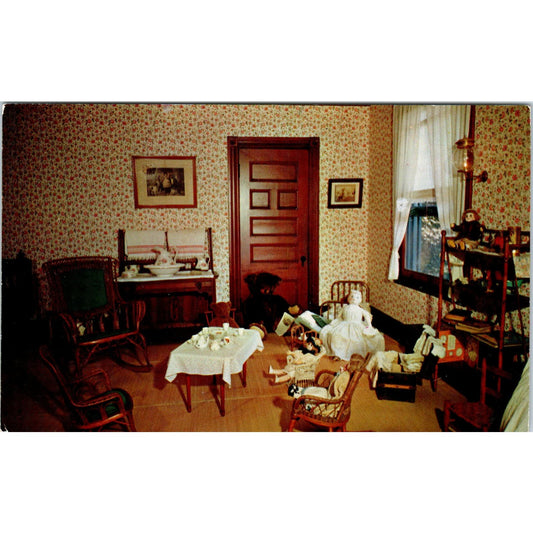 Sagamore Hill Oyster Bay Nursery of Theodore Roosevelt Original Postcard PB6