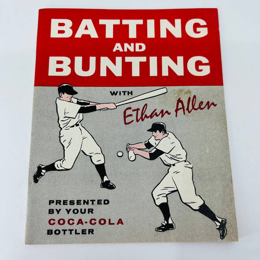 1961 Coca-Cola Bottling Company Batting and Bunting with Ethan Allen Booklet C4